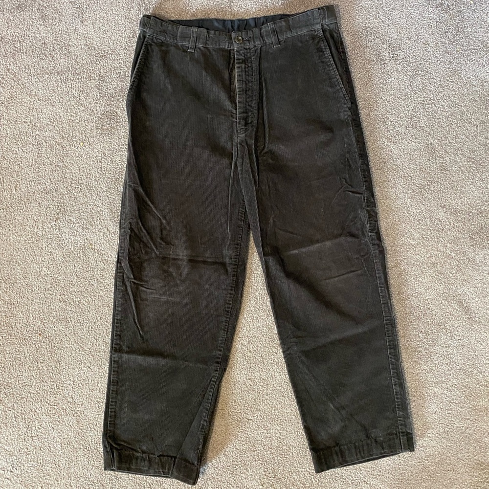 Dark Brown Corduroy Pants